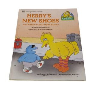 Herry's New Shoes (Sesame Street Good-Night Stories) - Hardcover - ACCEPTABLE